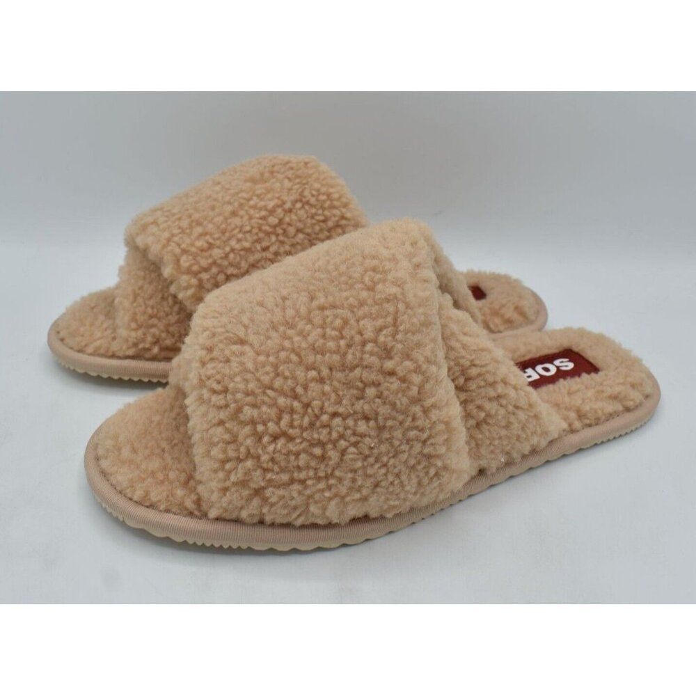 Sorel Womens Size 10 Go‎ Mail Run Natural Tan Slippers Shoes